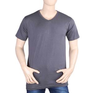 Lot de 5 t-shirts à col en V pour hommes - Multicolore - Product Image 3