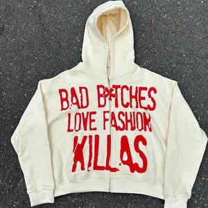 Hot Sale Custom Puff Printing Street Style Hoodies For Men Loose Fit Casual Wear Outdoor Use Puff Printed ACID WASHED Men <b>Hoodie</b> - Product Image 1