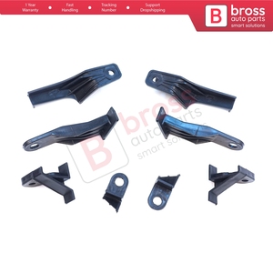 BHL506+BHL507 Headlight Holder Mount Repair <b>Bracket</b> Tab Set Left Right Side for Corolla MK11 4-Door Sedan 2014-2016 - Product Image 4