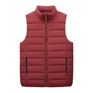 Chaleco de Invierno para Hombre con Logotipo Personalizado OEM, Chaleco Acolchado Impermeable Informal de Algodón Cálido, Chaqueta Sólida Personalizada para Hombre - Product Image 2