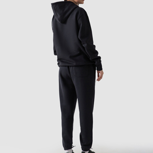 Chándales de gran tamaño para mujer con logotipo personalizado y hombros caídos sueltos superventas con pantalón informal - Product Image 4