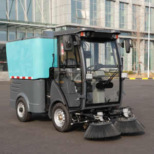 Prix pour le petit camion balayeuse de route sous vide avec moteur Mini véhicule de nettoyage de rue Garantie 1 an - Product Image 3