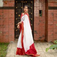 Sari de Banarasi en soie douce de meilleure qualité avec la bordure Zari au meilleur Design achetez au prix le plus bas dans royal export