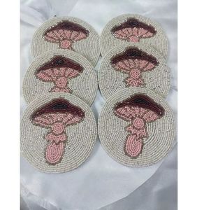 Posavasos de pizarra y vidrio de alta calidad, alfombrilla con cuentas de nuevo diseño para decoración del hogar, fiesta y boda, uso en la cocina - Product Image 1