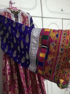 Hot New Vintage Kuchi Pashtun Tribal Gypsy Dress Afghani Kuchi Suit Frock Long Chiffon Fabric Design Ropa musulmana tradicional - Product Image 4