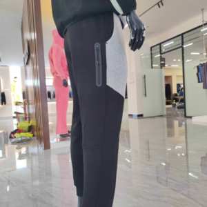 Ensemble de survêtement pour homme en deux pièces, 100% coton, respirant, avec fermeture éclair intégrale, logo personnalisé, vêtements de sport d'hiver - Product Image 6