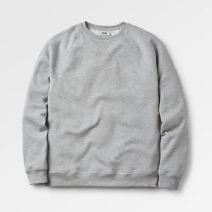 Heather Gray 100% Cotton Ultra Soft Comfortable Crew-neck Regular Sleeve Winter Vintage Quick Dry Breathable Sweatshirt <b>Men</b> - Product Image 1