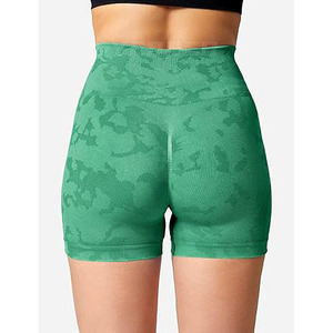 Pantalones cortos de entrenamiento sin costuras para gimnasio, pantalones cortos de Yoga para levantamiento de glúteos, mallas deportivas para mujer, ropa deportiva de cintura alta para mujer - Product Image 3