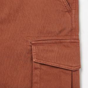 High Quality <b>Elastic</b> <b>Waist</b> Casual Pant Button Sport <b>Trousers</b> New Arrived Sport Pockets Sweatpants <b>Men</b> Pants Washed Athletic Wear - Product Image 5