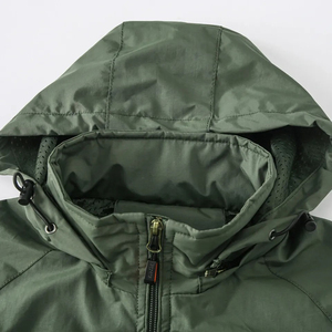 Chaqueta Cortavientos de Camuflaje con Diseño de Patrones para Caza, Pesca, Aventura al Aire Libre, Senderismo, Campamento, Estilo Táctico - Product Image 2