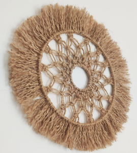 Décoration murale en macramé fait main en jute écologique 2026 - Style moderne et sauvage - Décoration naturelle pour la maison - Vente en gros - Product Image 3