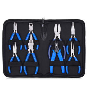 Kit de herramientas de alicates para hacer joyas en diferentes tamaños y colores Kit de herramientas profesionales para hacer joyas a la venta - Product Image 1