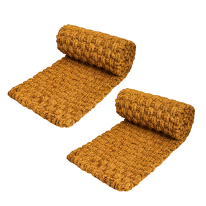 Alfombrilla de fibra de coco natural tejida a mano, tapete de Palma de 1m x 10m x 35mm en la mejor construcción y Paisajismo de Vietnam, duradera y ecológica - Product Image 1