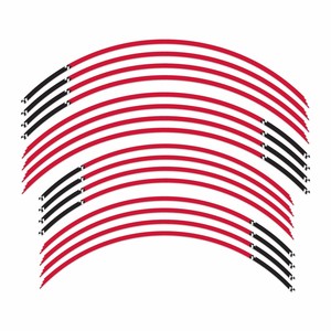 Strisce Adesive Impermeabili per Honda X-ADV 750 XADV, Adesivi Compatibili per Cerchioni di Moto e Scooter - Product Image 1
