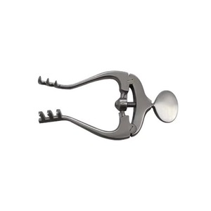 Rétracteur manuel auto-retenant Jansen en acier chirurgical inoxydable, instrument de précision en otolaryngologie, haute température - Product Image 3