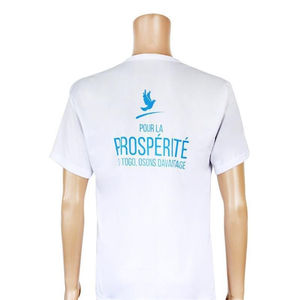 T-shirts graphiques unisexes personnalisés OEM 100% coton respirant à manches courtes logo personnalisé et design imprimé t-shirt surdimensionné - Product Image 2