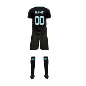 Maillots de football en gros 2025, logo personnalisable, technique de découpe automatisée, usine au Pakistan, vêtements de football, hauts 100% polyester - Product Image 4