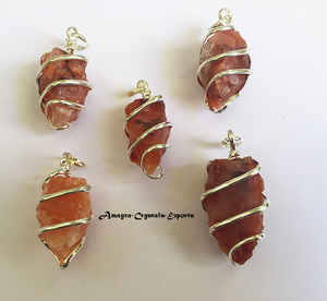 Pendentif en agate naturelle fantaisie en forme de pointe de flèche, collier en pierres précieuses fait main, thème mascotte AMAYRA CRYSTAL EXPORTS Inde - Product Image 5