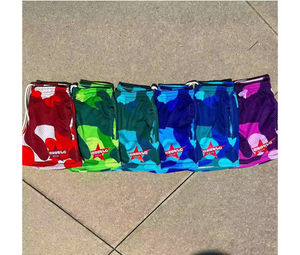 Short de survêtement en éponge française 100% coton à ourlet brut personnalisé pour hommes - Product Image 3