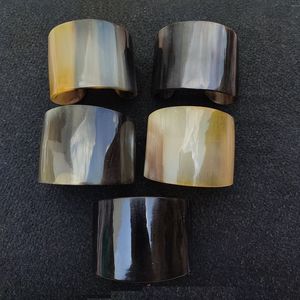 จริยธรรมทำด้วยมือหรูหราขายส่งธรรมชาติควายวัวเขาวัวฮอร์นเครื่องประดับแฟชั่นสำหรับผู้ชายและผู้หญิง - Product Image 1