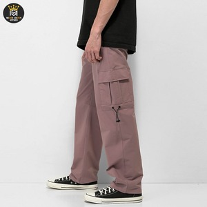 Pantalones Cargo Deportivos Verdes con Calefacción para Todas las Estaciones 2025, Corte Regular, Impermeables, Transpirables, con Cordón y Botones - Product Image 3