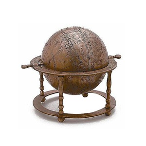 Article d'artisanat indien Globe armillaire en métal Produit supérieur Globe en métal Article cadeau Décoratif pour la maison Design antique de haute qualité - Product Image 1
