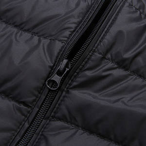 Chaqueta de invierno de nailon acolchada y poliéster para hombre, la chaqueta acolchada de venta en línea teñida lisa - Product Image 6