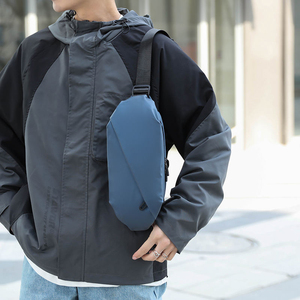 Custom Logo <b>Men</b> <b>Waist</b> <b>Bag</b> Waterproof Multi Pockets Phone Holder Organizer Bum <b>Bag</b> Fanny Pack - Product Image 3