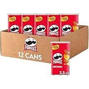 มันฝรั่งแห้งรสชาติ pringgles ขนมขบเคี้ยวสำหรับการจัดส่งทั่วโลก - Product Image 4