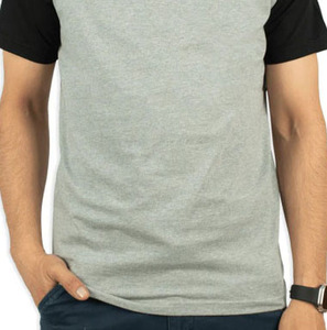 T-shirts col rond 100% coton pour homme T-shirt vierge LOGO à impression personnalisable avec motif de lettres - Product Image 4