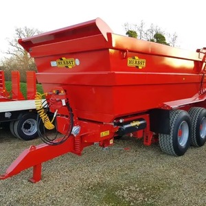 Remolque Hidráulico de Doble Eje Herbst Rojo, Directo de Fábrica, para Maquinaria Agrícola - Product Image 1