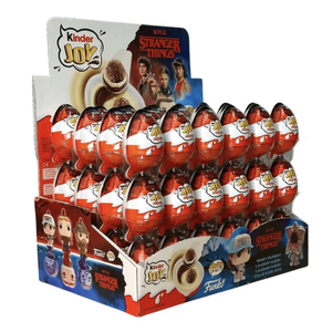 Vente en gros d'œufs en chocolat Kinder Joy Stranger Things avec jouet surprise, paquet de 36 œufs x boîtes de 20g, cadeau pour fête d'enfants - Product Image 4