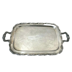 Diseño antiguo, forma y tamaño personalizados, bandeja de acero para servir alimentos, la más alta calidad, Ideal para uso doméstico y eventos - Product Image 1