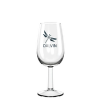 Verre à vin personnalisé Wobz INAO 22 cl, design européen, impression numérique personnalisée, transparent, sans quantité minimale, fabriqué en France, pour les fêtes