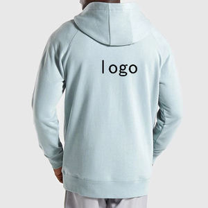 Logo personnalisé 100% coton polaire épais vierge surdimensionné grande taille sweats à capuche pour hommes sweat à capuche avec impression personnalisée - Product Image 2