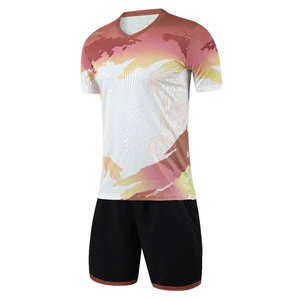 Uniformes de haute qualité personnalisés nouvelle saison maillot à séchage rapide maillot de football Sublimation maillot de football ensemble vêtements de football - Product Image 2