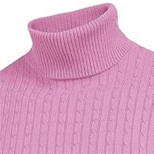 Pull en tricot personnalisé OEM & ODM Pull de créateur Pull en tricot Pull en polyester surdimensionné d'hiver à col ras du cou Pull en tricot sur mesure - Product Image 5
