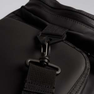 Grand sac de sport de luxe en néoprène/PU avec fermeture éclair en PVC, durable, noir, pour le rangement d'équipements de plein air - Product Image 5