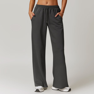 Mode décontracté sport dames course Gym Fitness survêtement grande taille <span class=keywords><strong>randonnée</strong></span> pantalons <span class=keywords><strong>de</strong></span> survêtement Golf 350gsm Polyester femmes pantalons pantalons - Product Image 3