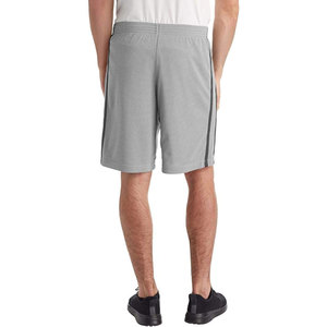 Shorts de sport en maille pour hommes de qualité supérieure, taille mi-haute, avec logo personnalisé, style urbain, motif uni, séchage rapide, poches, tailles XS-6XL - Product Image 4