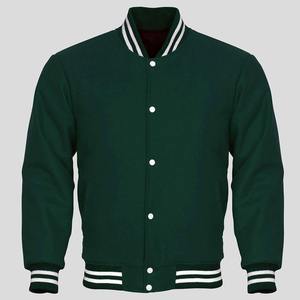 Personnalisé Chenille Patchwork Brodé Varsity Vestes Stand Collar College Baseball Style pour Hommes et Femmes Letterman Style - Product Image 5