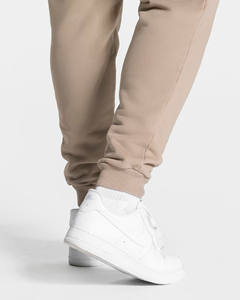 Sweat-shirt à capuche et pantalon de survêtement moka délavé à l'acide avec logo personnalisé Vêtements de gym et de sport en molleton de coton Survêtements pour hommes Pantalons et pantalons pour hommes - Product Image 6