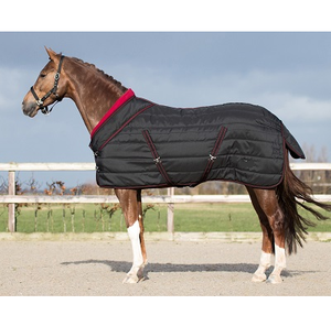 Las alfombras estables para uso en interiores ofrecen a los <span class=keywords><strong>caballos</strong></span> protección contra el frío y comodidad diaria con fácil limpieza - Product Image 6