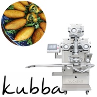 Nouvelle machine à enrober les kubba, haute efficacité, automatique, en acier inoxydable 304, commande tactile, 220V, ligne de production pour usine alimentaire
