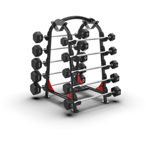 Soporte para Barras QLI QBSR92, Soporte Profesional para Múltiples Barras, Sistema de Almacenamiento Vertical de Acero Resistente para Organizar Barras de Gimnasio - Product Image 3