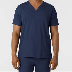 2025 Logo personnalisé soins de santé gommages uniformes ensembles été hôpital soins infirmiers gommages pour hommes - Product Image 1