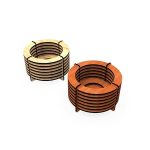 Bougeoir en bois de luxe fait à la main pour la décoration de la maison pour le salon chambre à coucher jardin extérieur-disponible aux prix de gros - Product Image 2