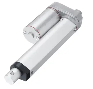 Atuador linear ip69 com 12 volts, atuador linear de 300mm, 12 polegadas, 900n, 90kg com sensor de hall, atuador linear à prova d' água