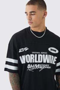 Camiseta Waffle Extra Grande Personalizada al por Mayor para Hombre, Transpirable, Hecha en Pakistán - Product Image 2