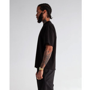 Camiseta lisa de manga corta con cuello redondo para hombre 7,5 oz Max manga corta de gran tamaño Heavyweight Boxy 100% algodón camiseta recortada - Product Image 1